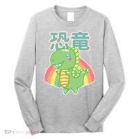 Kawaii Cute Dinosaur Long Sleeve Shirt thumb 0