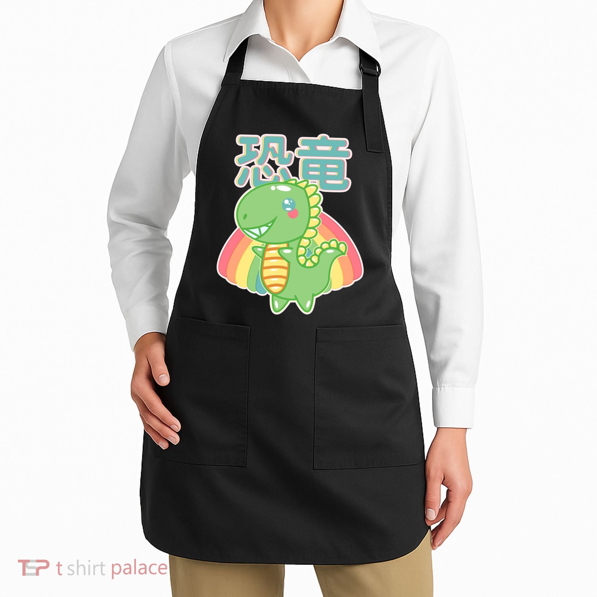 Kawaii Cute Dinosaur Apron