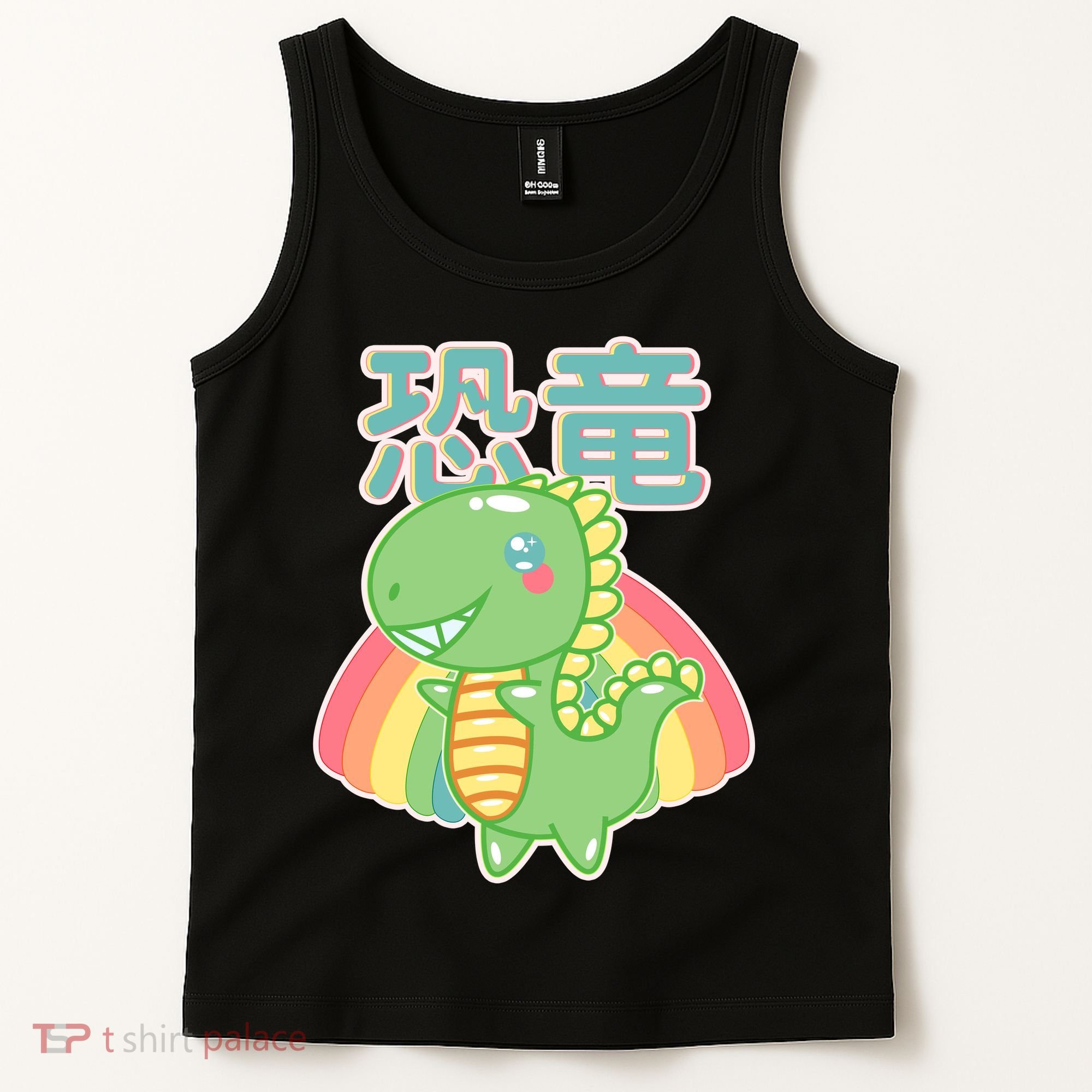 Kawaii Cute Dinosaur Tank Top