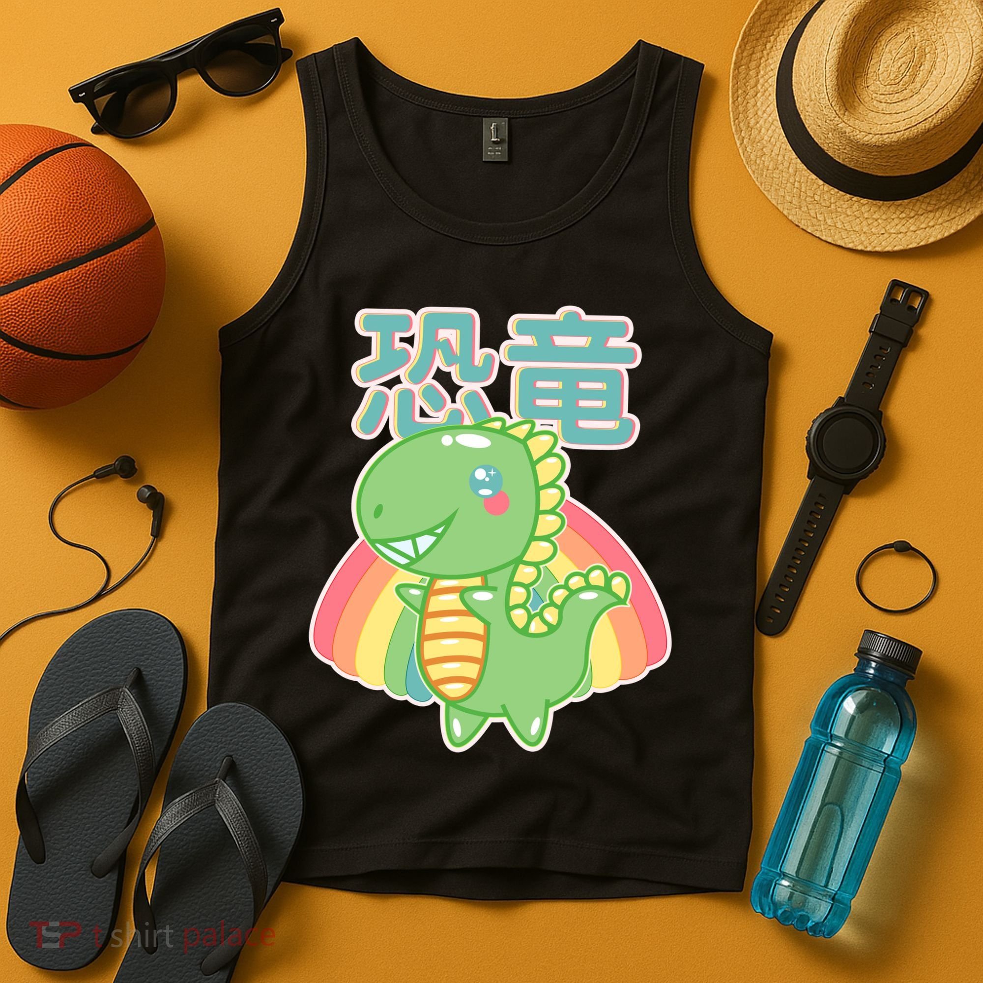 Kawaii Cute Dinosaur Tank Top