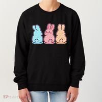 Kawaii Cute Easter Bunny Rabbits Women's Sweatshirt thumb 0