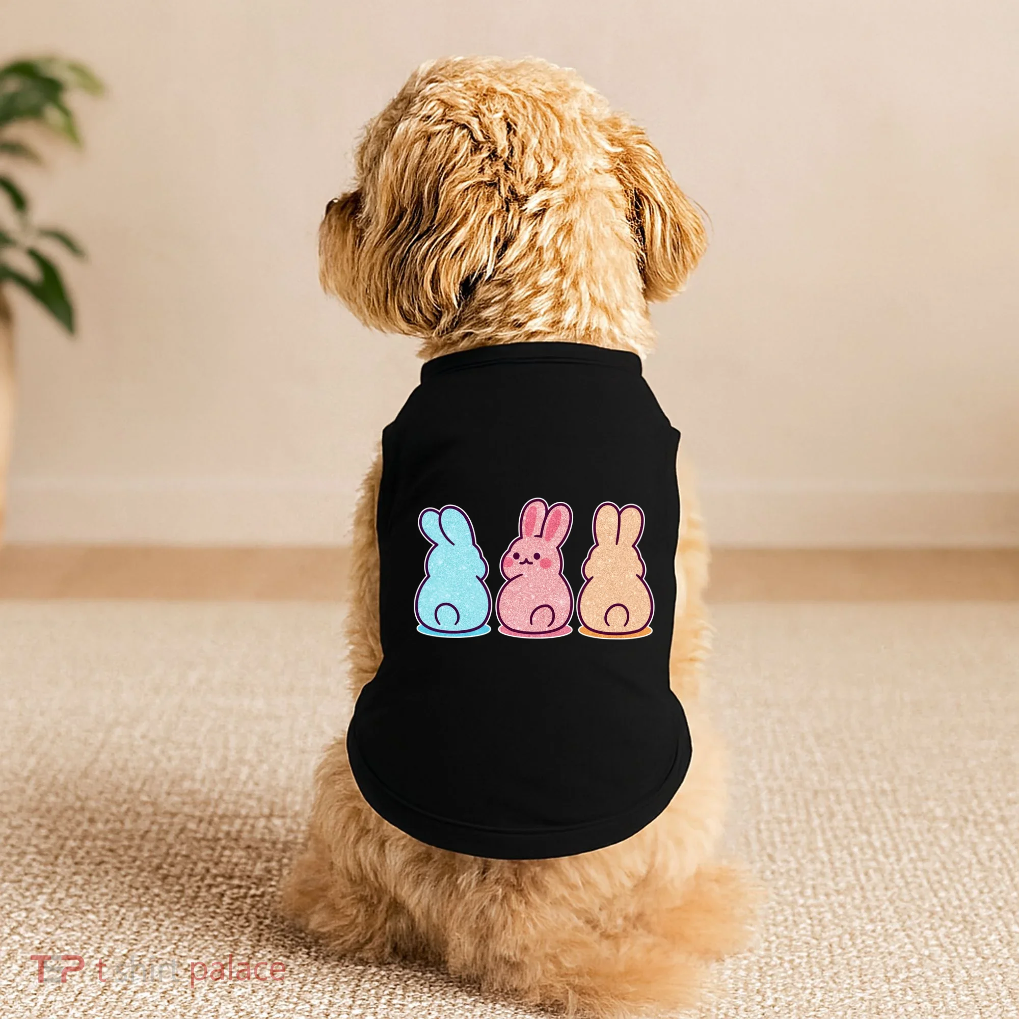 Kawaii Cute Easter Bunny Rabbits Doggie Tank