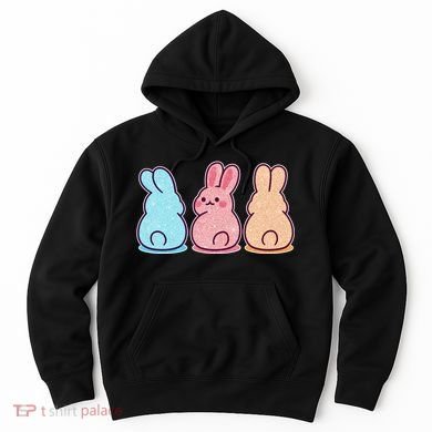 Kawaii Cute Easter Bunny Rabbits Hoodie