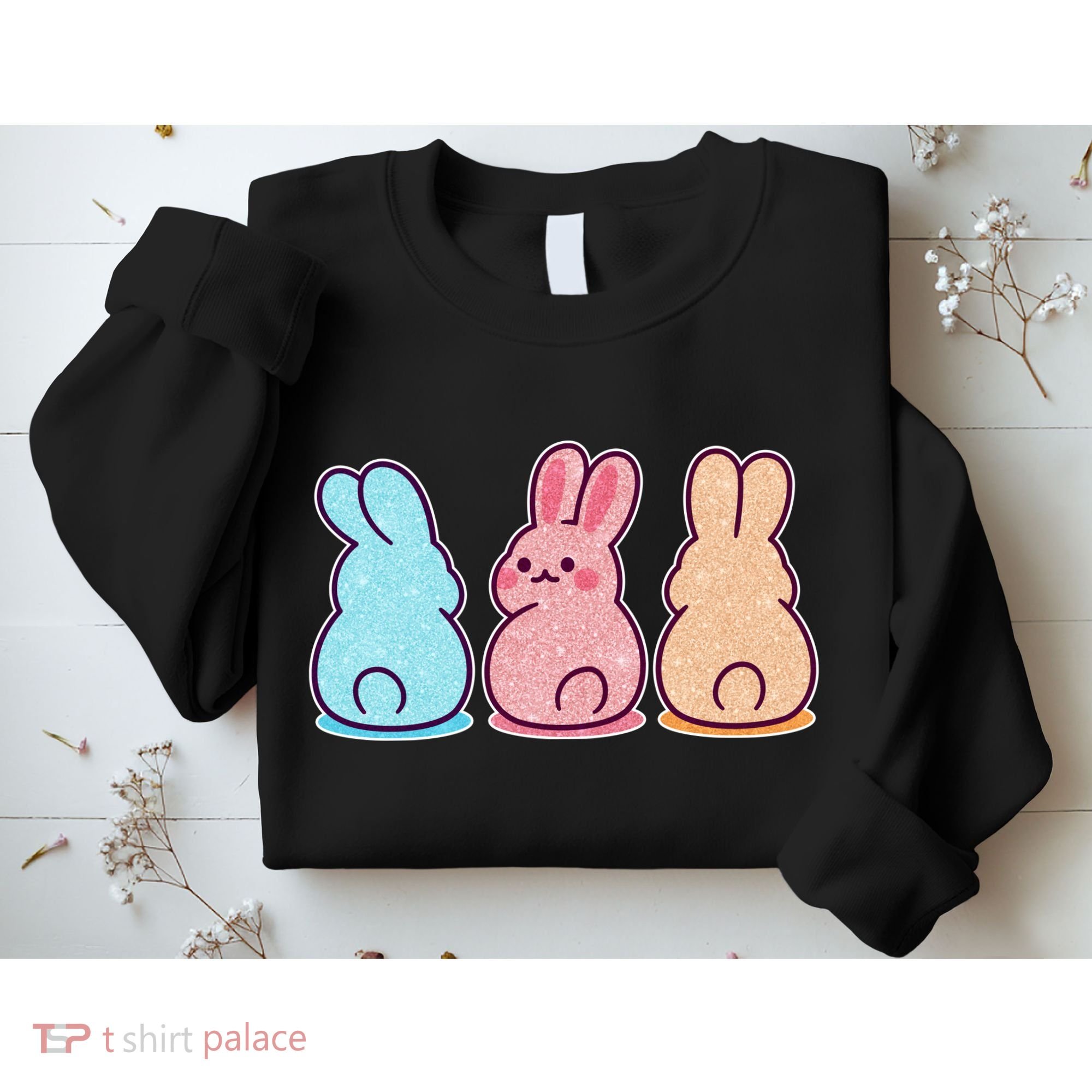 Kawaii Cute Easter Bunny Rabbits Sweatshirt