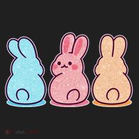 Kawaii Cute Easter Bunny Rabbits Beanie thumb 2
