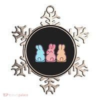 Kawaii Cute Easter Bunny Rabbits Ornament thumb 0