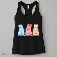 Kawaii Cute Easter Bunny Rabbits Women's Tank Top thumb 3