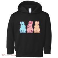 Kawaii Cute Easter Bunny Rabbits Toddler Hoodie thumb 0
