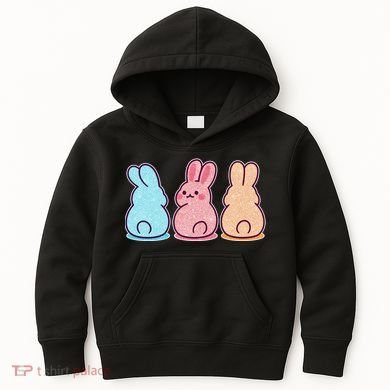 Kawaii Cute Easter Bunny Rabbits Kids Hoodie