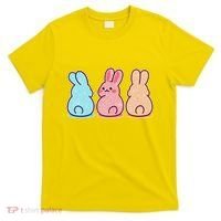 Kawaii Cute Easter Bunny Rabbits T-Shirt thumb 0