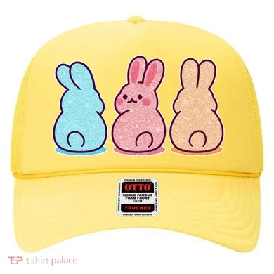 Kawaii Cute Easter Bunny Rabbits Hat