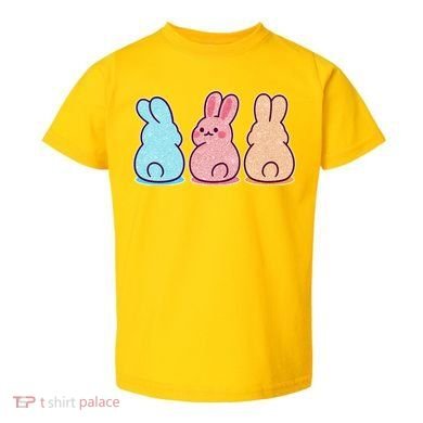 Kawaii Cute Easter Bunny Rabbits Toddler T-Shirt