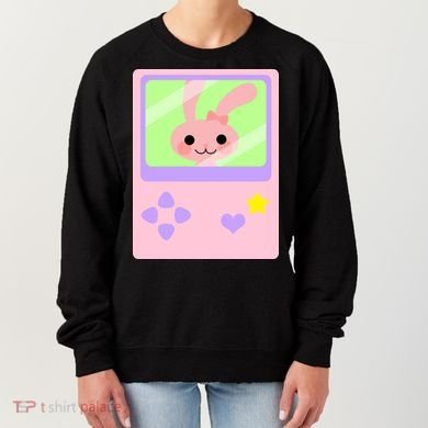Kawaii Gamer Bunny Rabbit Women's Sweatshirt