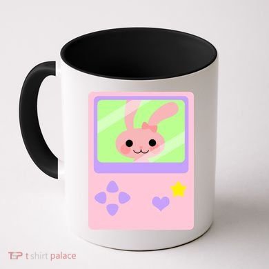 Kawaii Gamer Bunny Rabbit Coffee Mug