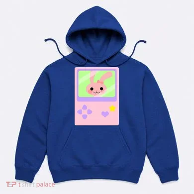 Kawaii Gamer Bunny Rabbit Hoodie