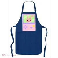 Kawaii Gamer Bunny Rabbit Apron thumb 0
