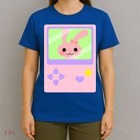 Kawaii Gamer Bunny Rabbit T-Shirt thumb 4