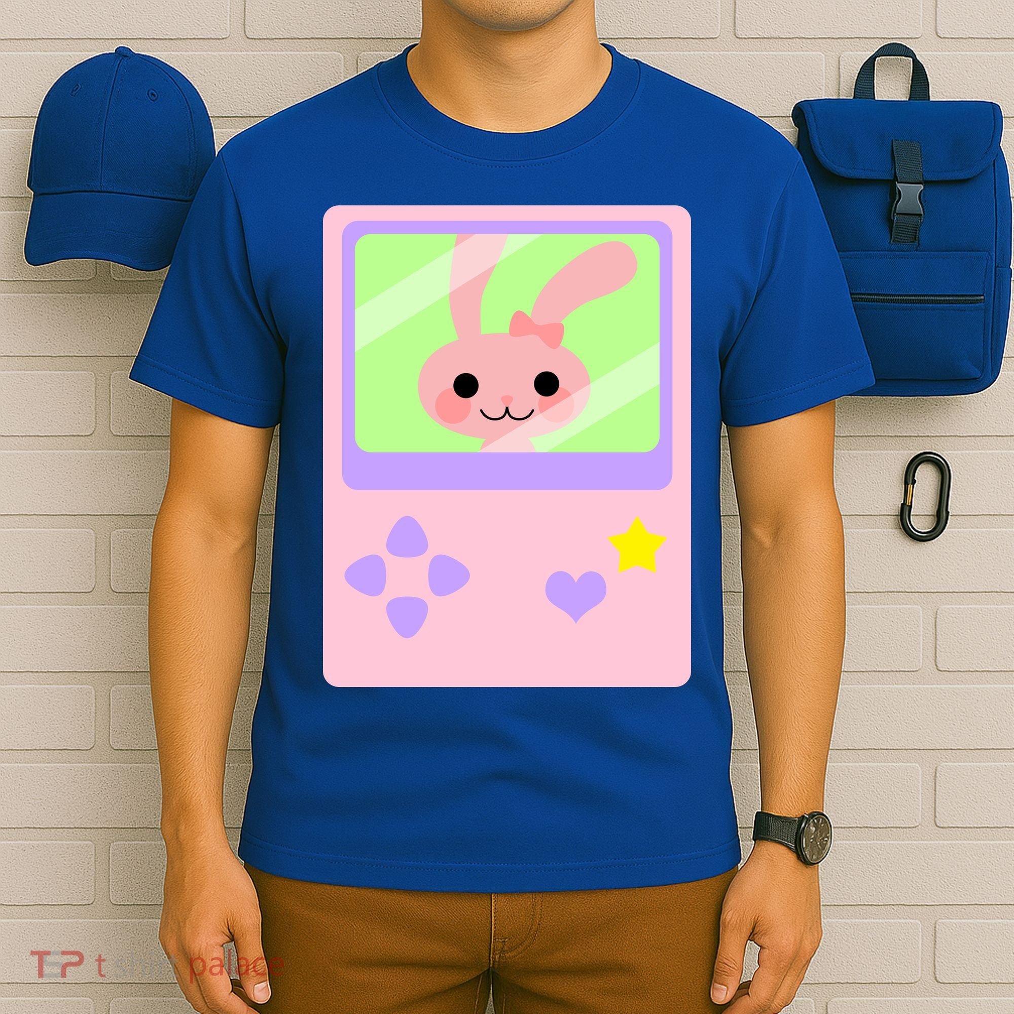 Kawaii Gamer Bunny Rabbit T-Shirt