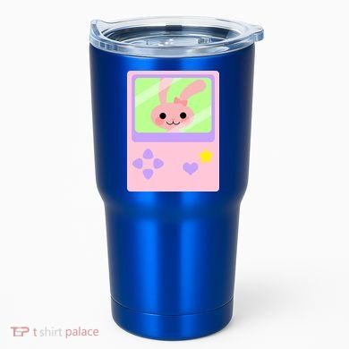 Kawaii Gamer Bunny Rabbit Tumbler