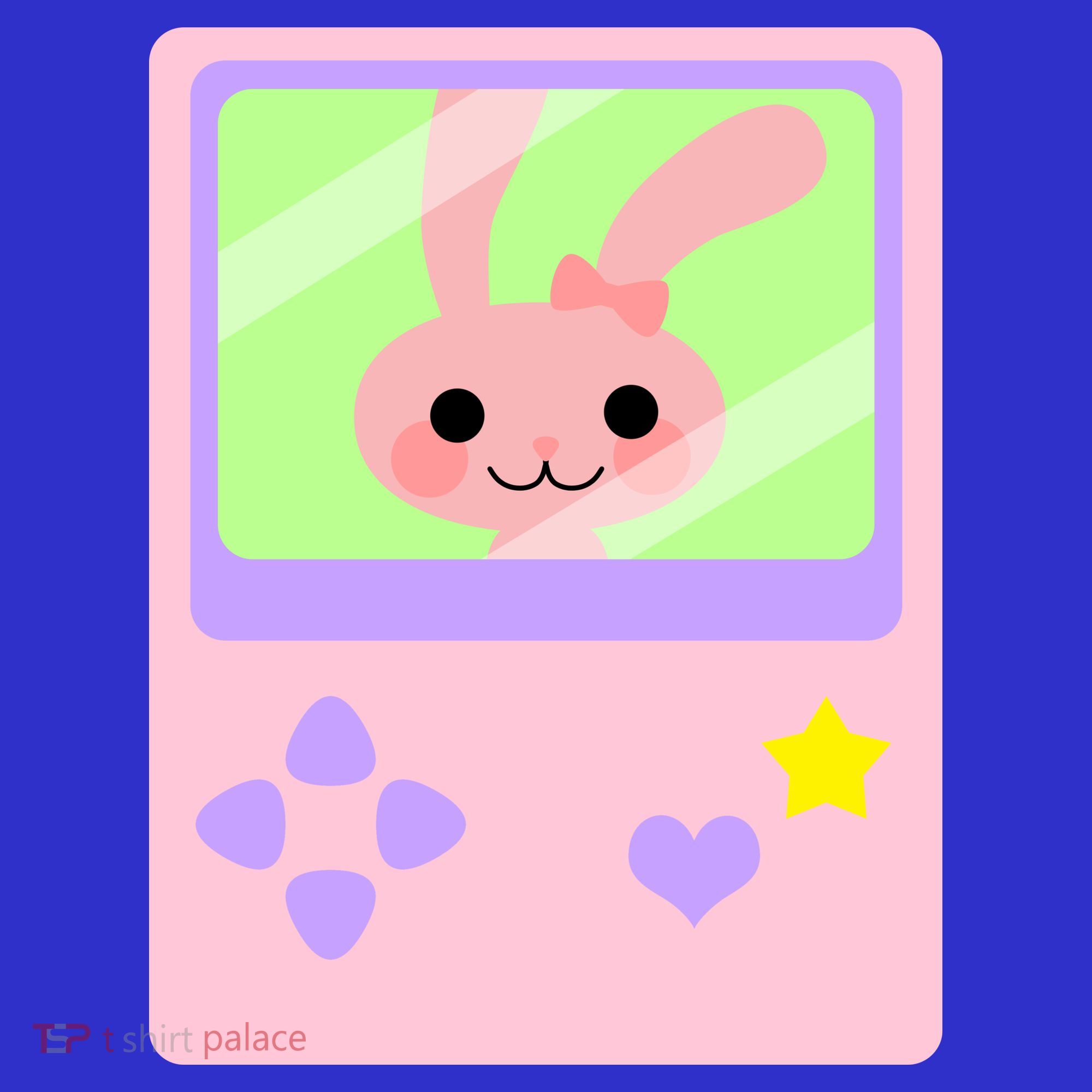 Kawaii Gamer Bunny Rabbit Mousepad