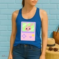 Kawaii Gamer Bunny Rabbit Women's Tank Top thumb 2