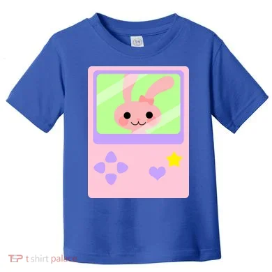 Kawaii Gamer Bunny Rabbit Toddler T-Shirt