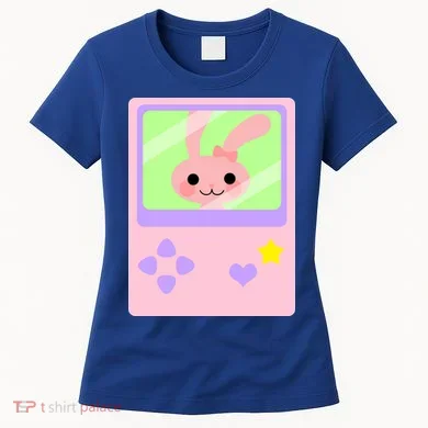 Kawaii Gamer Bunny Rabbit Women's T-Shirt