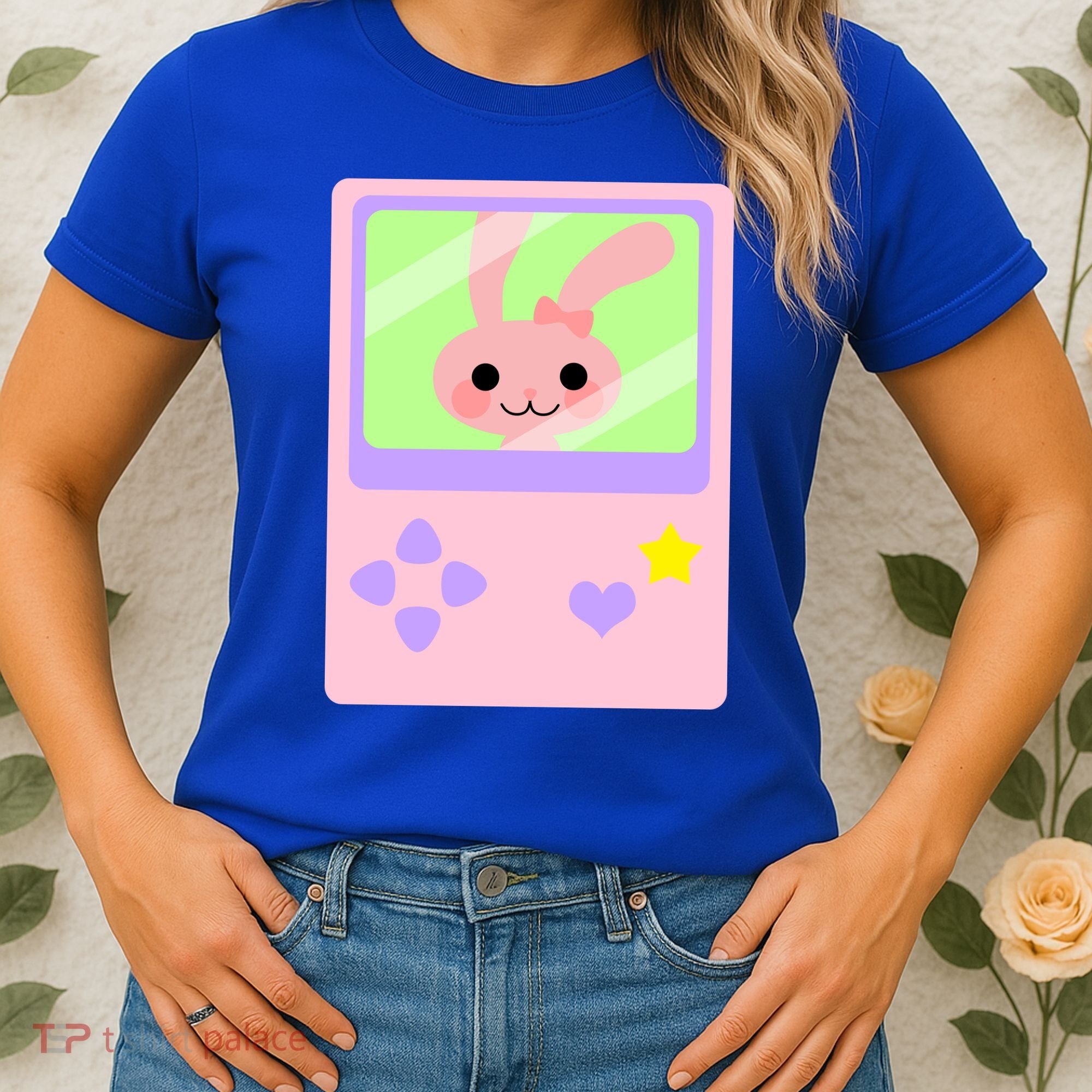 Kawaii Gamer Bunny Rabbit Women's T-Shirt