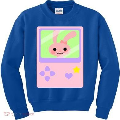 Kawaii Gamer Bunny Rabbit Kids Sweatshirt