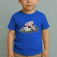 Kawaii Melting Melting Rubix Toddler T-Shirt thumb 2