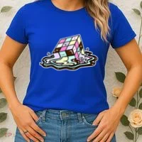 Kawaii Melting Melting Rubix Women's T-Shirt thumb 2