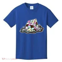 Kawaii Melting Melting Rubix Kids T-Shirt thumb 0