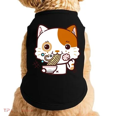 Kawaii Ramen Cat Doggie Tank