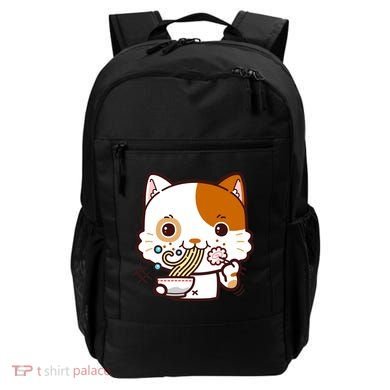 Kawaii Ramen Cat Backpack