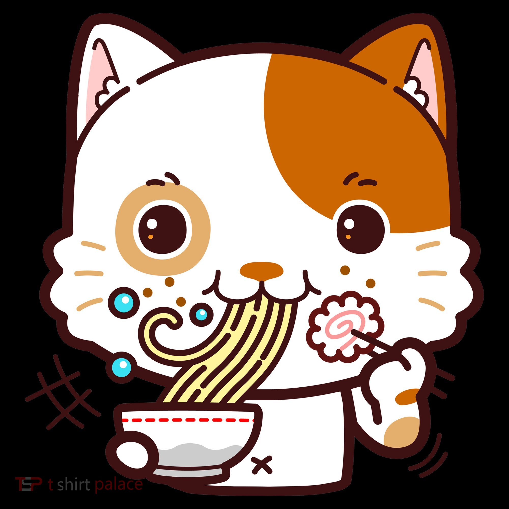 Kawaii Ramen Cat Coffee Mug