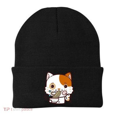 Kawaii Ramen Cat Beanie