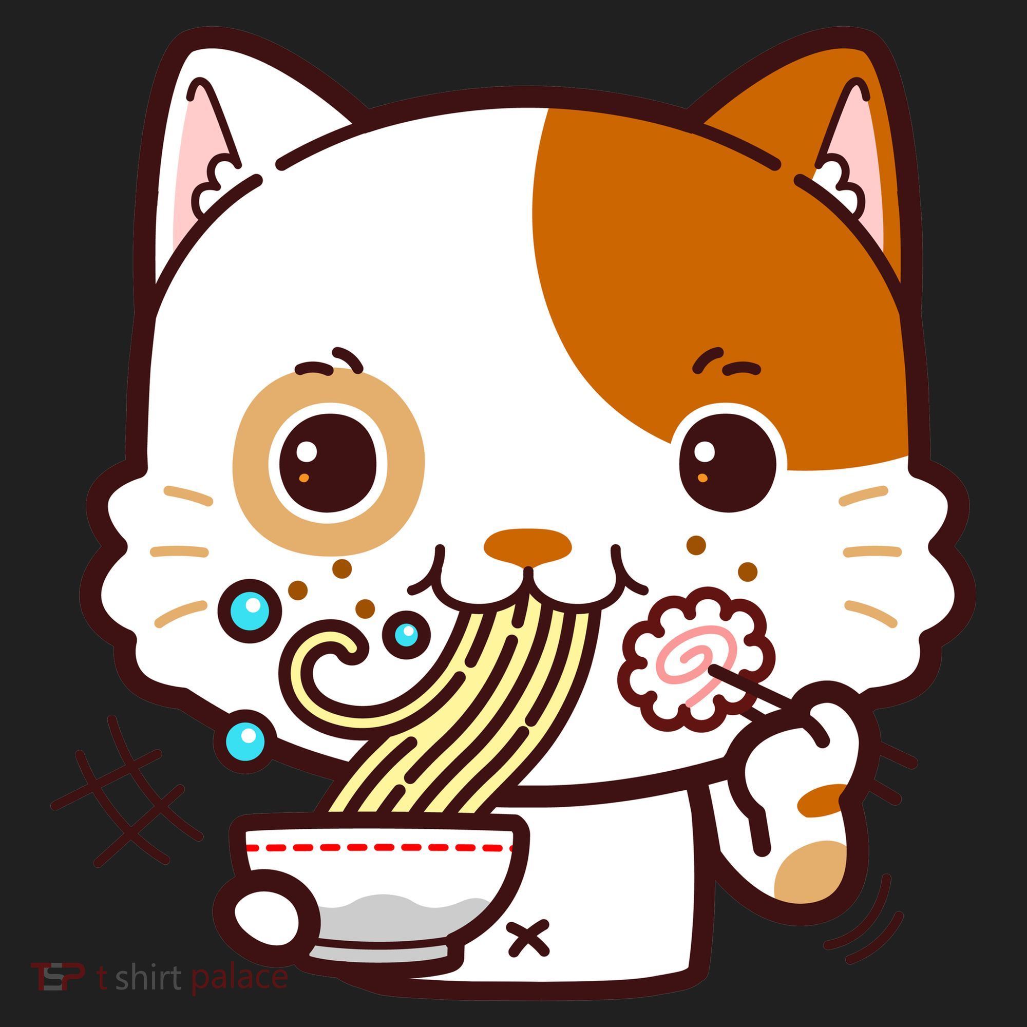 Kawaii Ramen Cat Hat