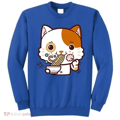 Kawaii Ramen Cat Sweatshirt