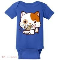 Kawaii Ramen Cat Baby Bodysuit thumb 0