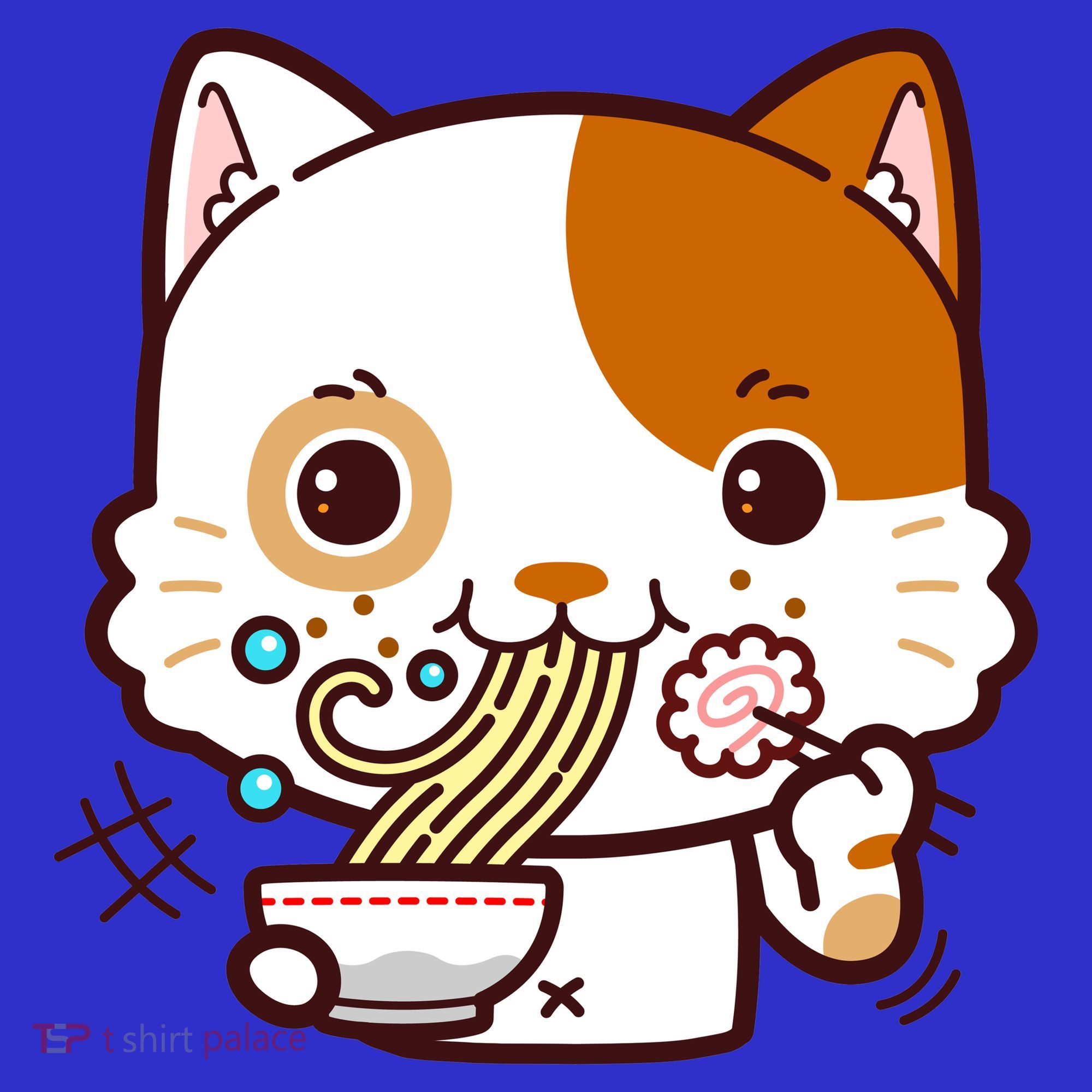 Kawaii Ramen Cat Baby Bodysuit