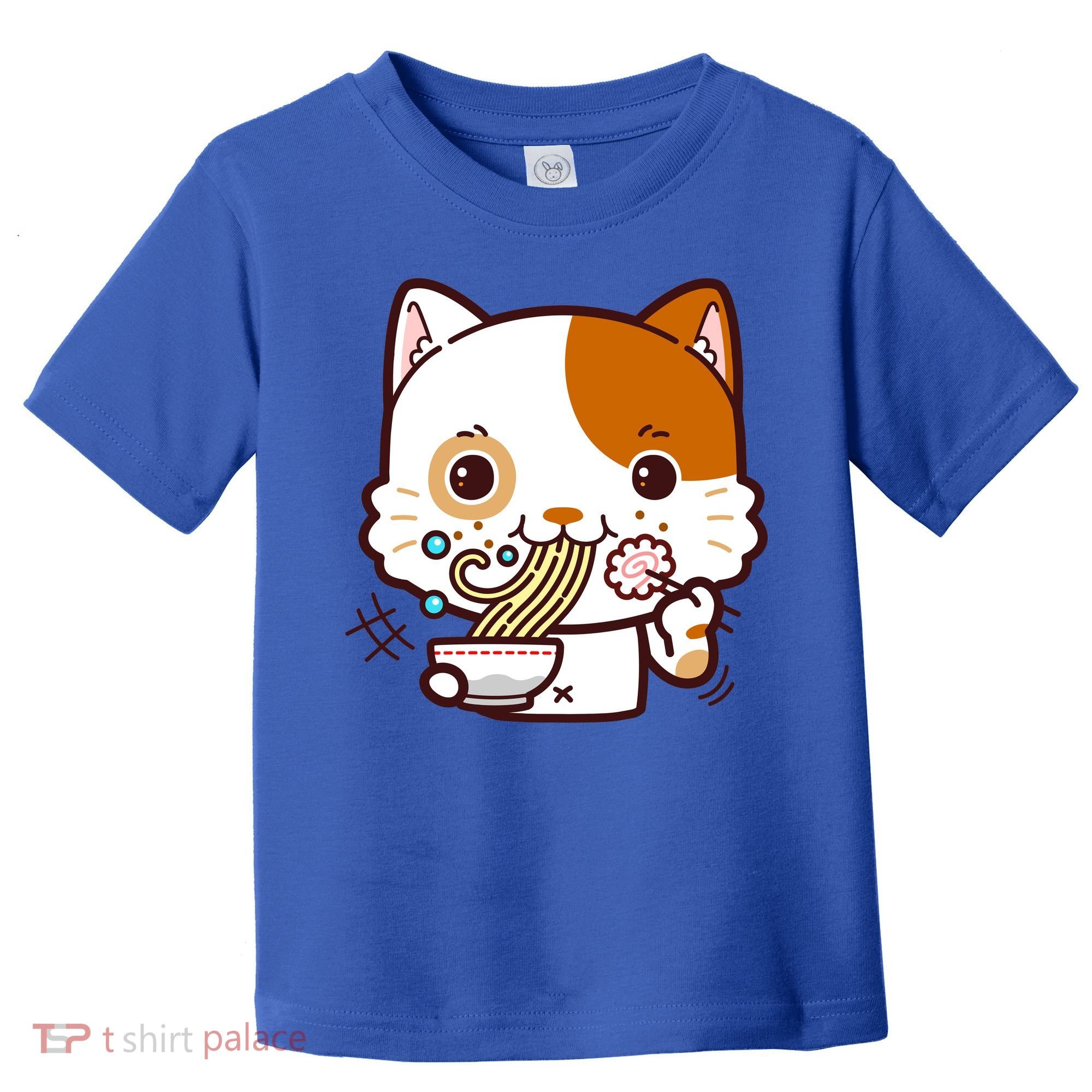 Kawaii Ramen Cat Toddler T-Shirt