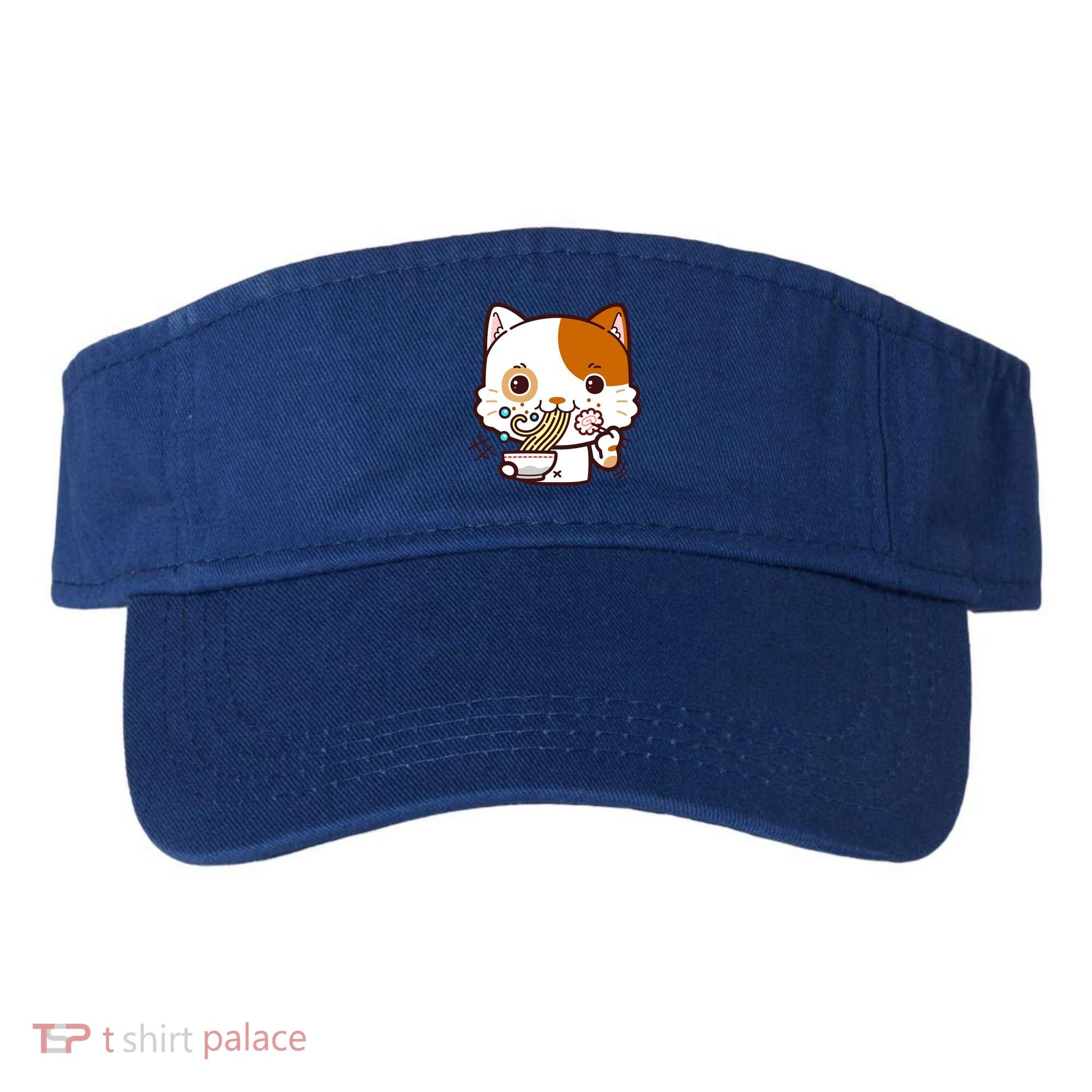 Kawaii Ramen Cat Visor