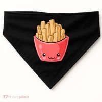 Kawii French Fry USA-Made Doggie Bandana thumb 0
