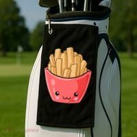 Kawii French Fry Golf Towel thumb 2