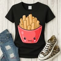 Kawii French Fry Women's T-Shirt thumb 3