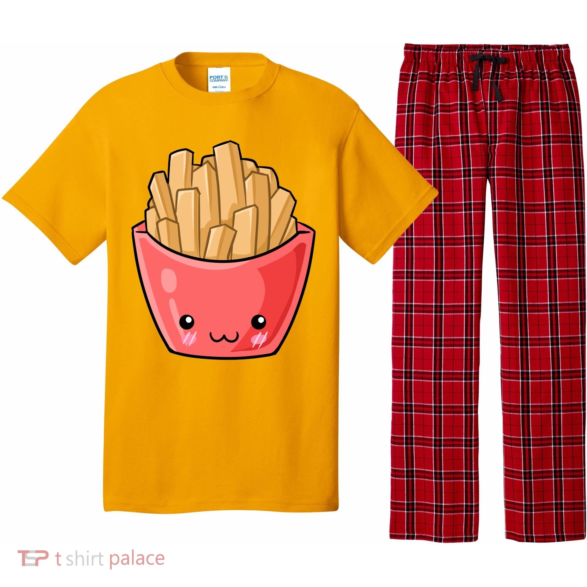 Kawii French Fry Pajama Set