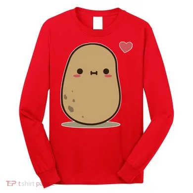 Kawii Potato Long Sleeve Shirt