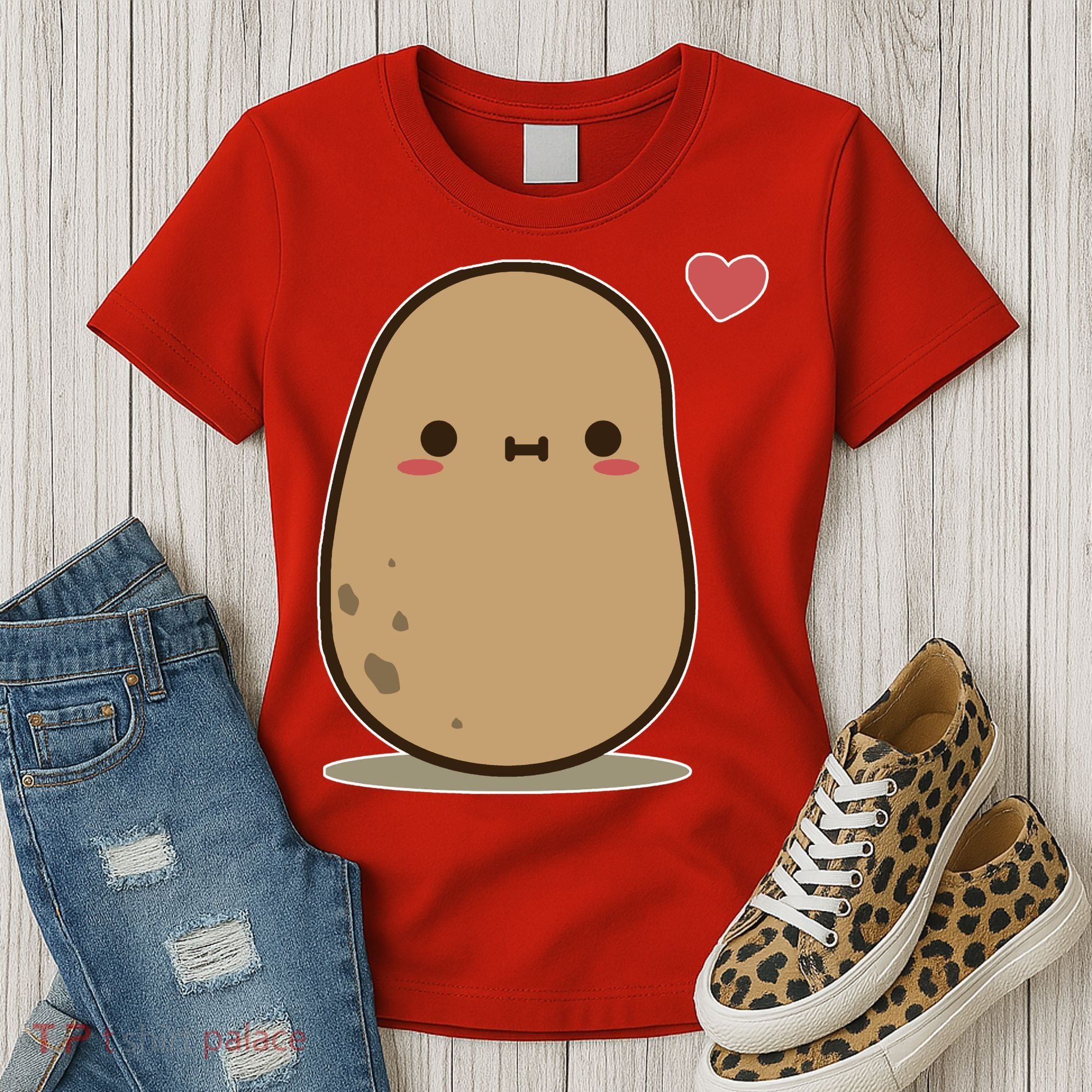 Kawii Potato Women's T-Shirt