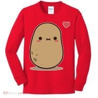 Kawii Potato Kids Long Sleeve Shirt thumb 0