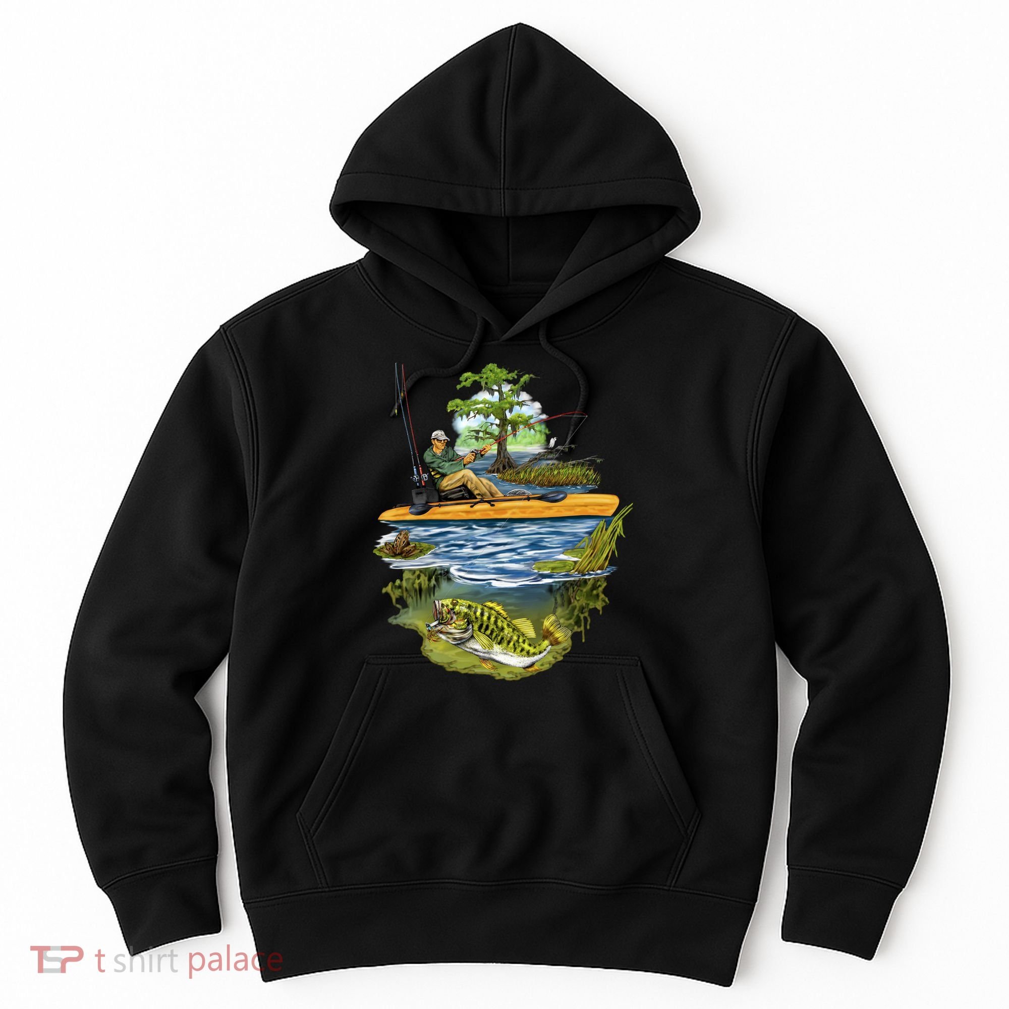 Kayak Fishing Hoodie